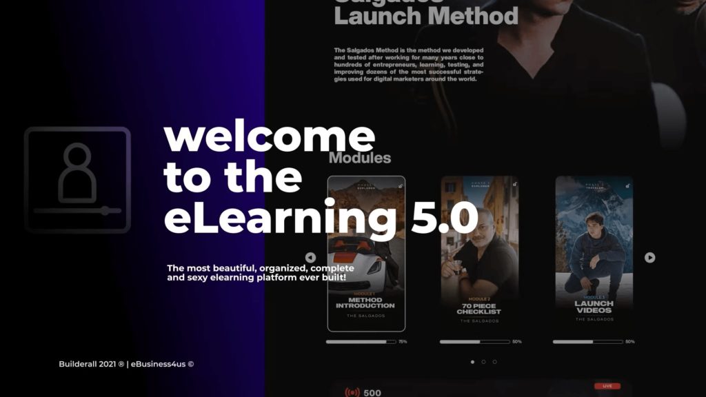 builderall elearining 5.0
